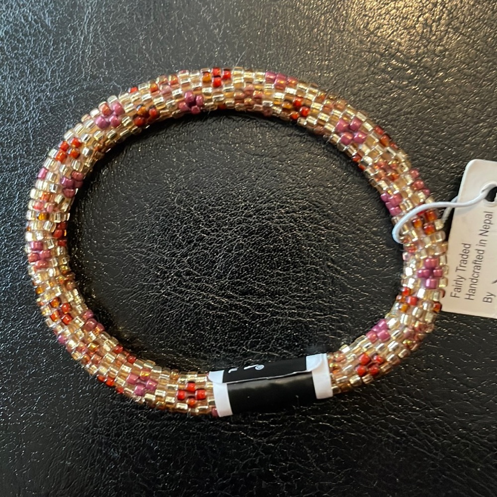 Lily and Laura Beaded Bracelet NWT, Autumn Leaves